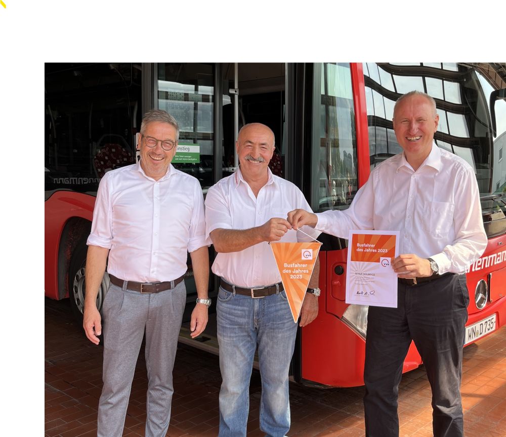 Niyazi Güleryüz ist Busfahrer des Jahres 2023